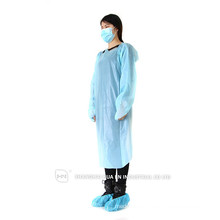 High Quality Factory Price sterile disposable cpe blue surgical gowns